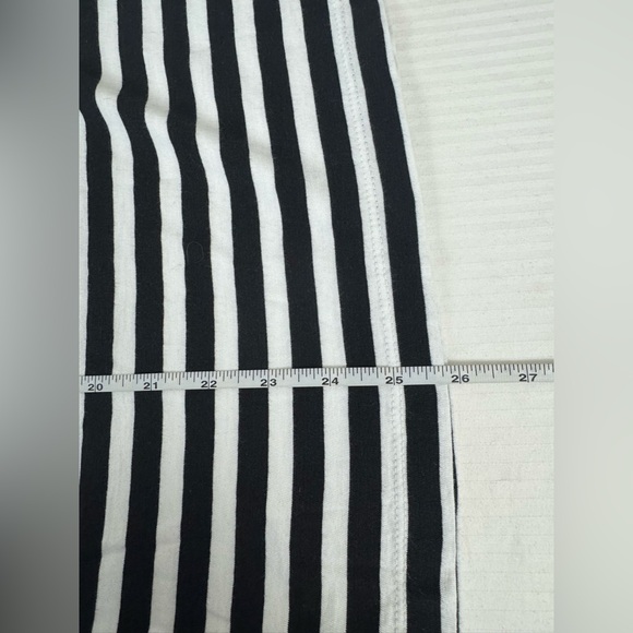 NWOT J.Crew Black White Striped slub long sleeve tee XS - Picture 8 of 8